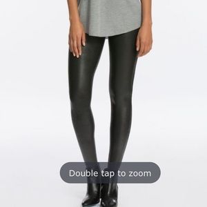 Spanx Faux Leather Leggings